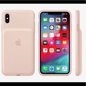 iPhone XS Max Smart Battery Case - Pink Sand